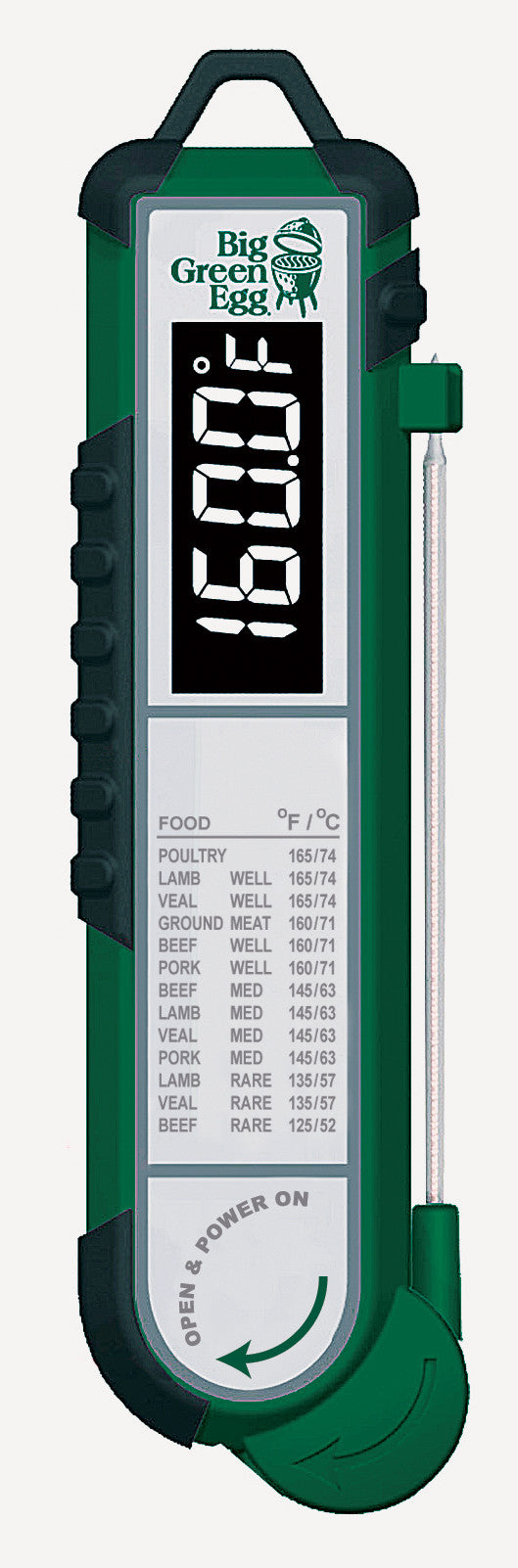 pt100 Big Green Egg Instant Read Digital Food Thermometer