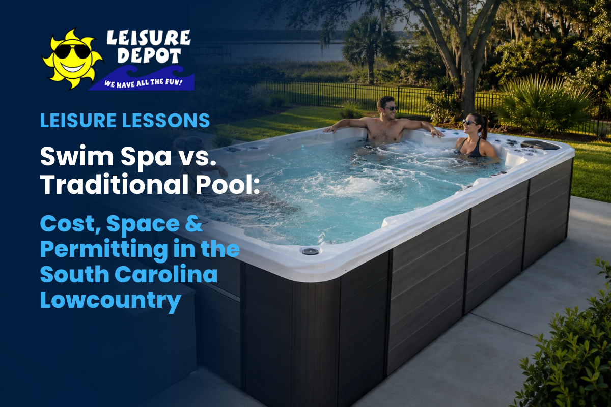 Swim Spa vs. Traditional Pool: Cost, Space & Permitting in the South Carolina Lowcountry