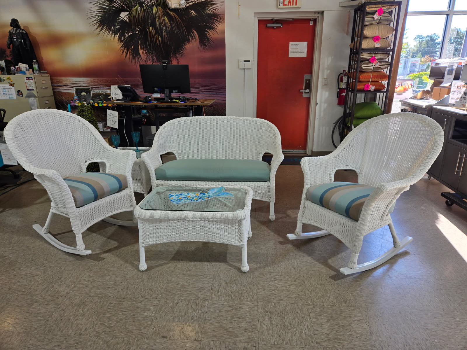 Darby Outdoor Wicker / Rockers