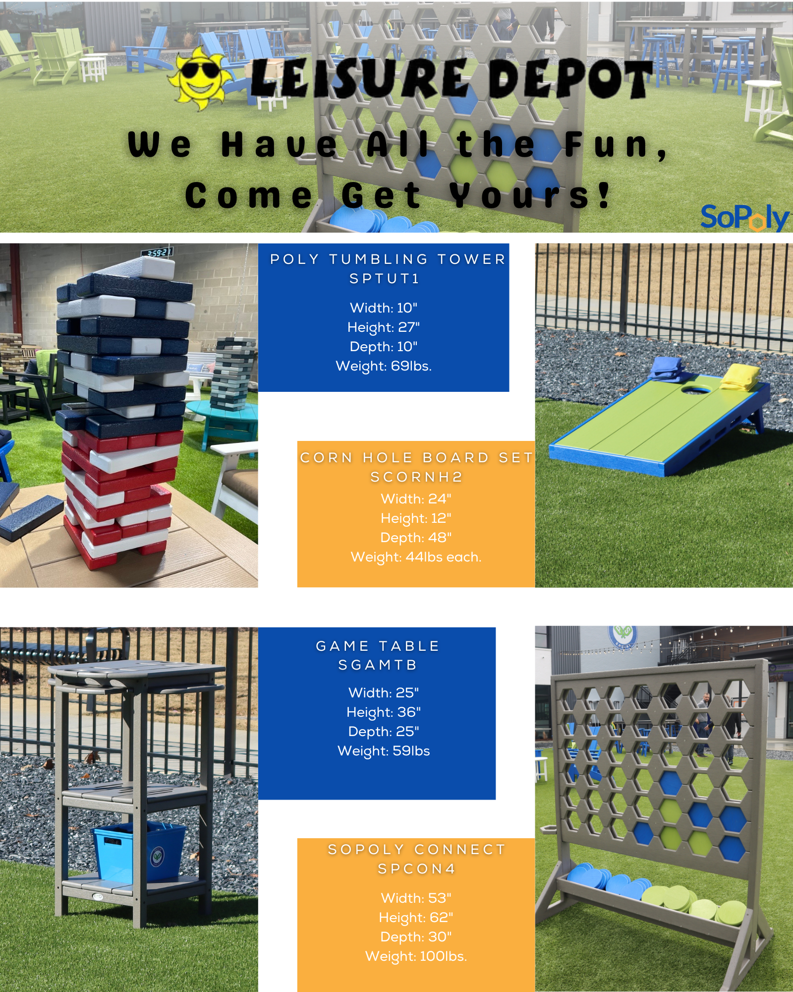 Composite Outdoor Games