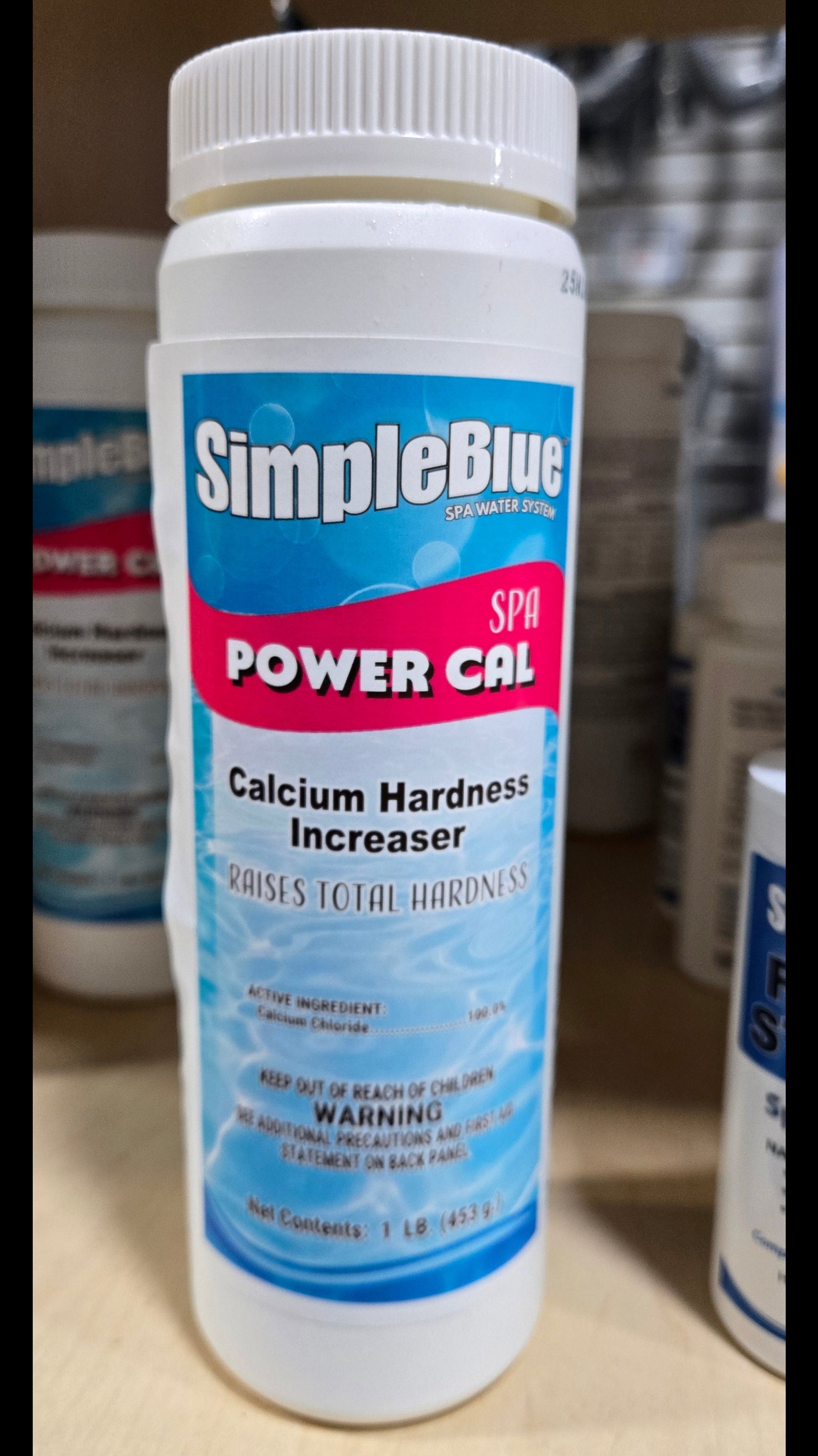 Simple Blue Spa Power Cal