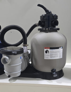 Great White Sand Filter and 1 HP Pump