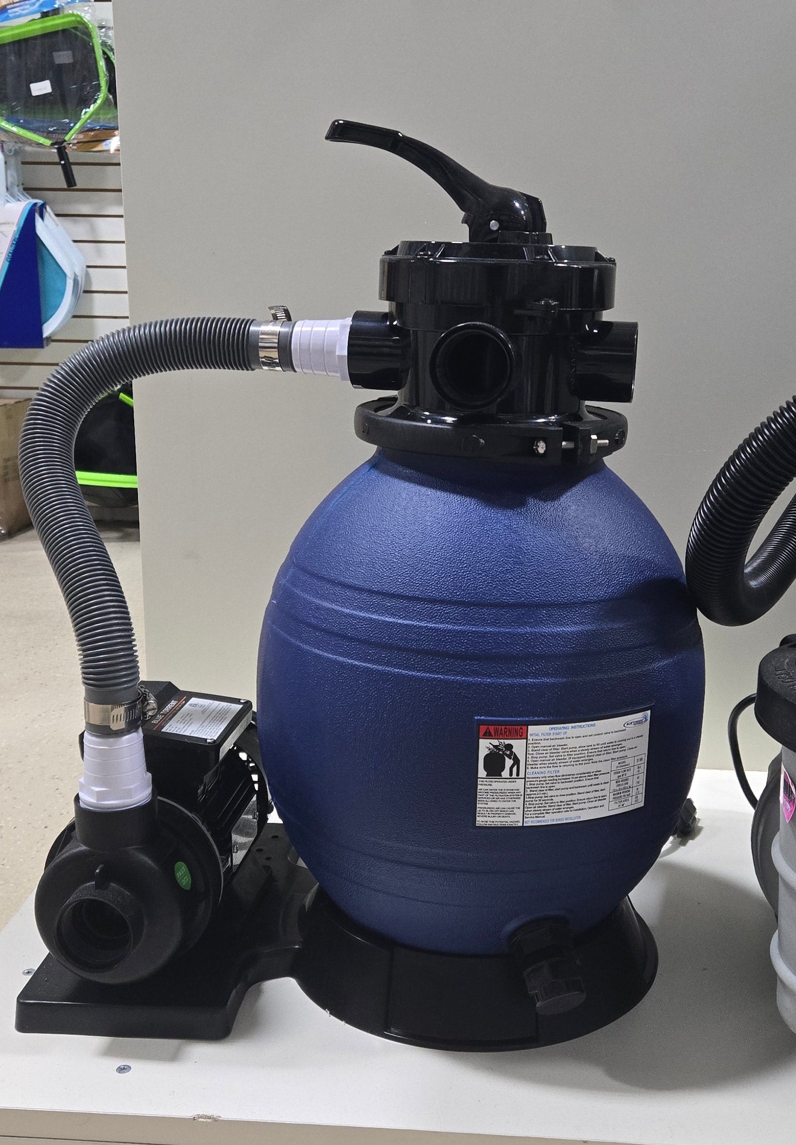 Sand Shark Sand Filter and 1/2 HP Pump