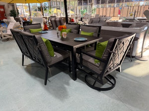 Sol Harbour Dining set with bench seat