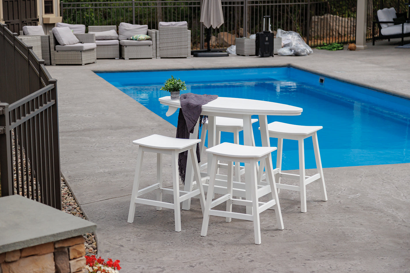 Casual Comfort Bars, Buffets, and Surfboards