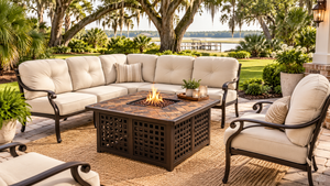 Valencia Sectional | Lounge Chair | Fire Table