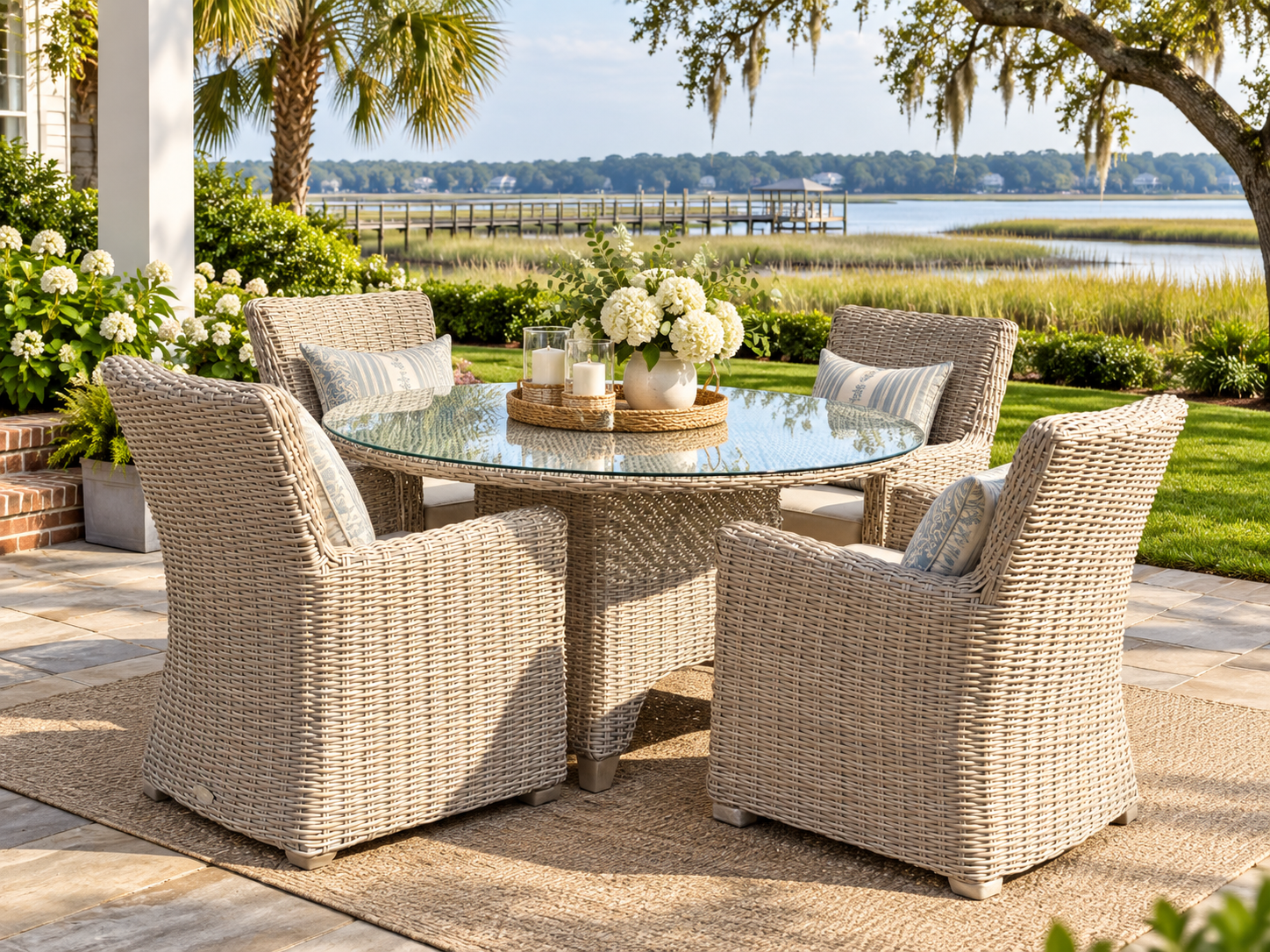 Oxford 54" Round Dining