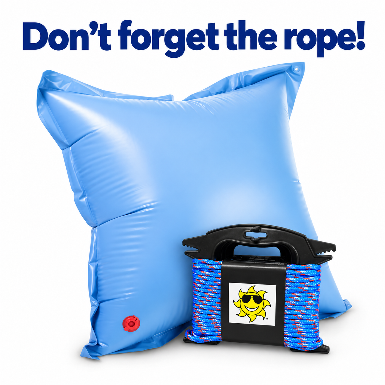 4x4 Air Pillow for Winter Cover | Don't forget the rope!