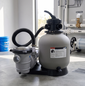 Great White Sand Filter and 1 HP Pump