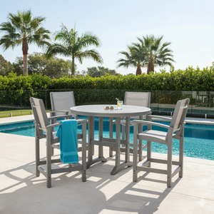 POLYWOOD™ Coastal 5-Piece Counter Set