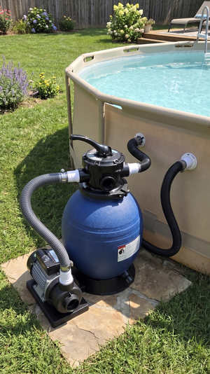Sand Shark Sand Filter and 1/2 HP Pump