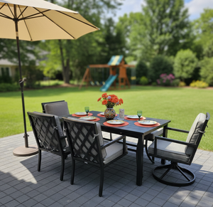 Sol Harbour Dining set with bench seat