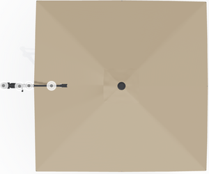 Umbrella - 10 FT Square Cantilever | AG25 SQUARE