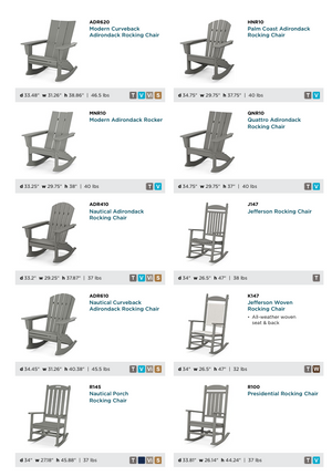 POLYWOOD™ Rocking Chairs