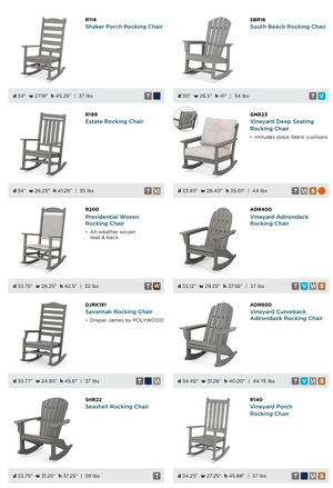 POLYWOOD™ Rocking Chairs
