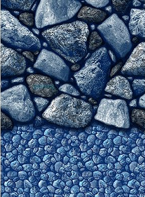 Boulder Beach Overlap Pool Liner