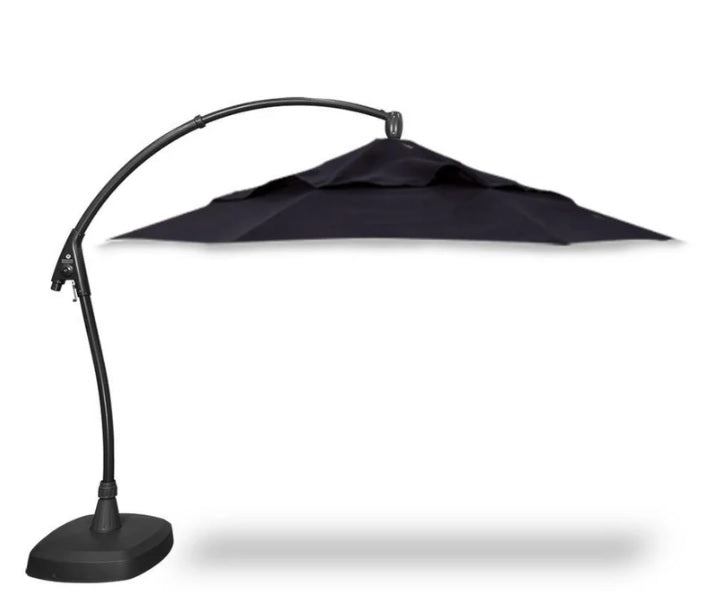 AG28 11' Cantilever Umbrella with Base