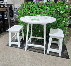Studio table with 2 stools