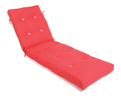 Chaise Cushion With Ties (Tufted)