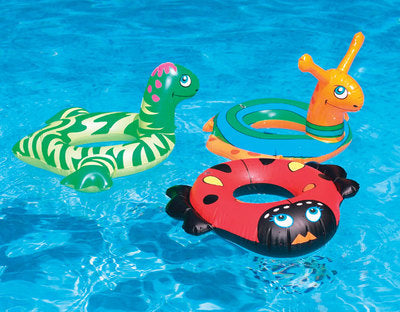 Assorted 24" Animal Float Rings for Baby
