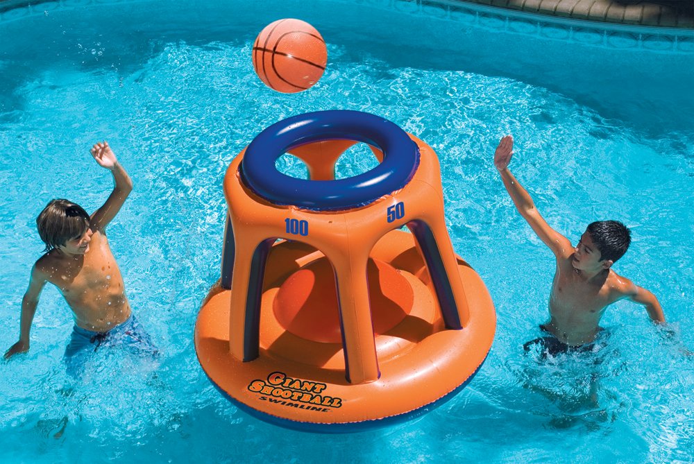 Giant Shootball Inflatable Basketball Set