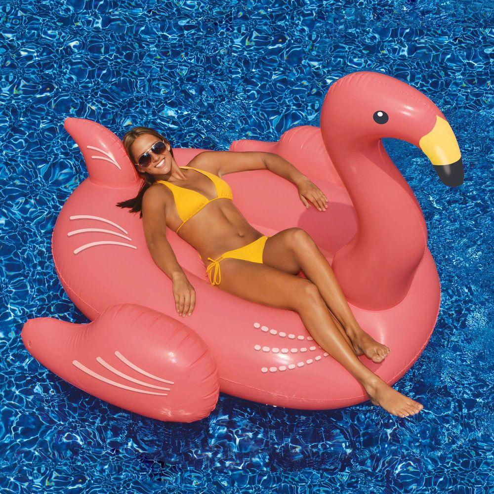 Flamingo Inflatables Best Pool Toys 2019 Dimple Giant Inflatable Luxurious Flamingo Pool Float Toy, Fun Beach Flamingo Inflatables Best Pool Toys 2019 Dimple Giant Inflatable Luxurious Flamingo Pool Float Toy, Fun Beach