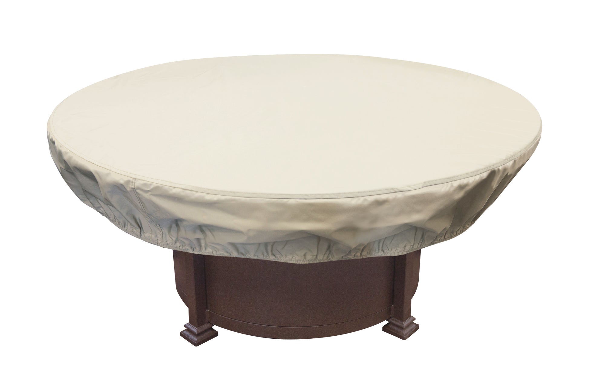 Round Chat Table and Fire Pit Cover 48"-54"