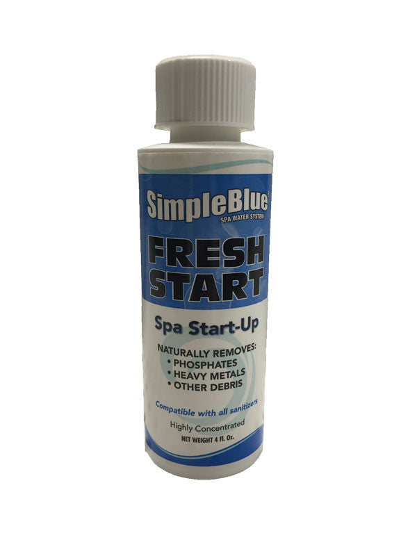 Simple Blue Fresh Start Spa start up