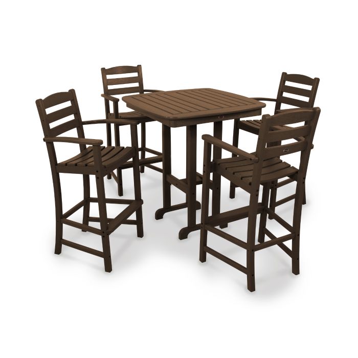 POLYWOOD™ 37" La Casa Cafe Square Bar Height Dining Set