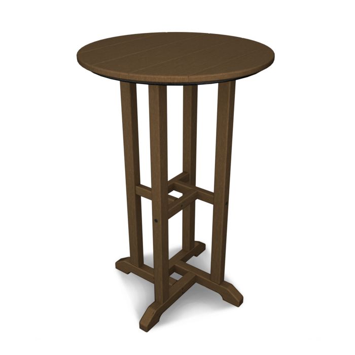 Polywood bar outlet height table