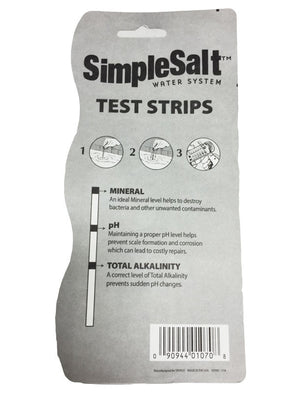 Simple Salt test strips back