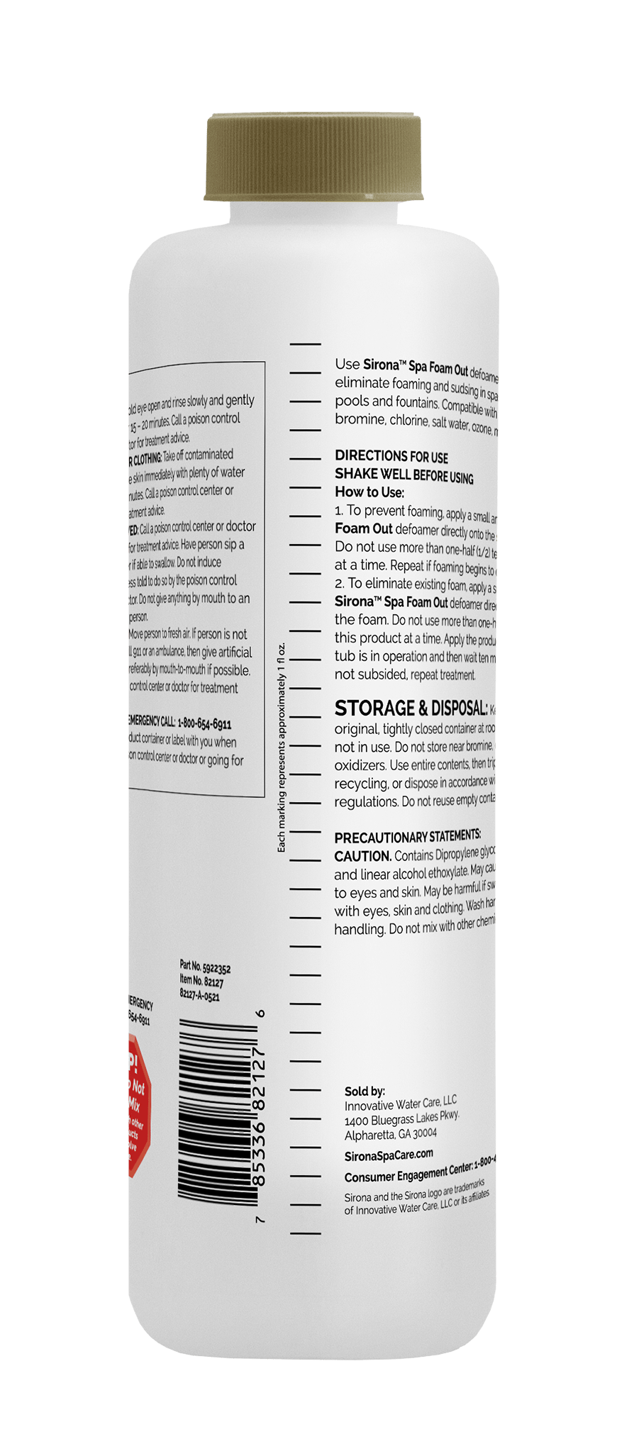 Sirona Spa Care Foam Out