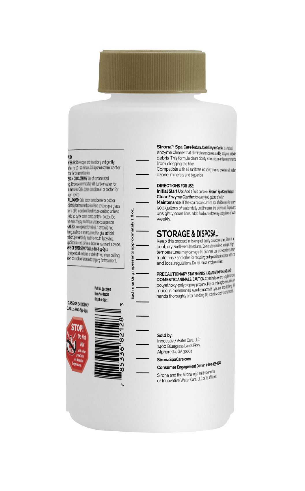 Sirona Spa Care Natural Clear Enzyme Clarifier