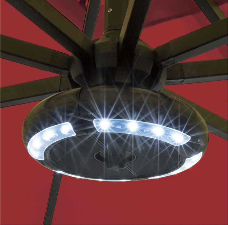 Umbrella Light with Bluetooth Speaker