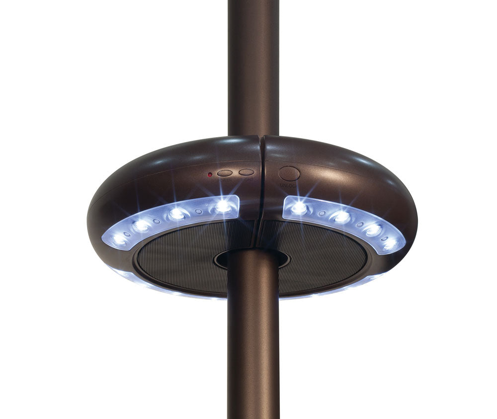 ion audio patio mate umbrella light & bluetooth speaker Umbrella Light with Bluetooth Speaker