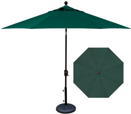 Umbrella - 9' Push Button Tilt Hexagon (6 Rib)