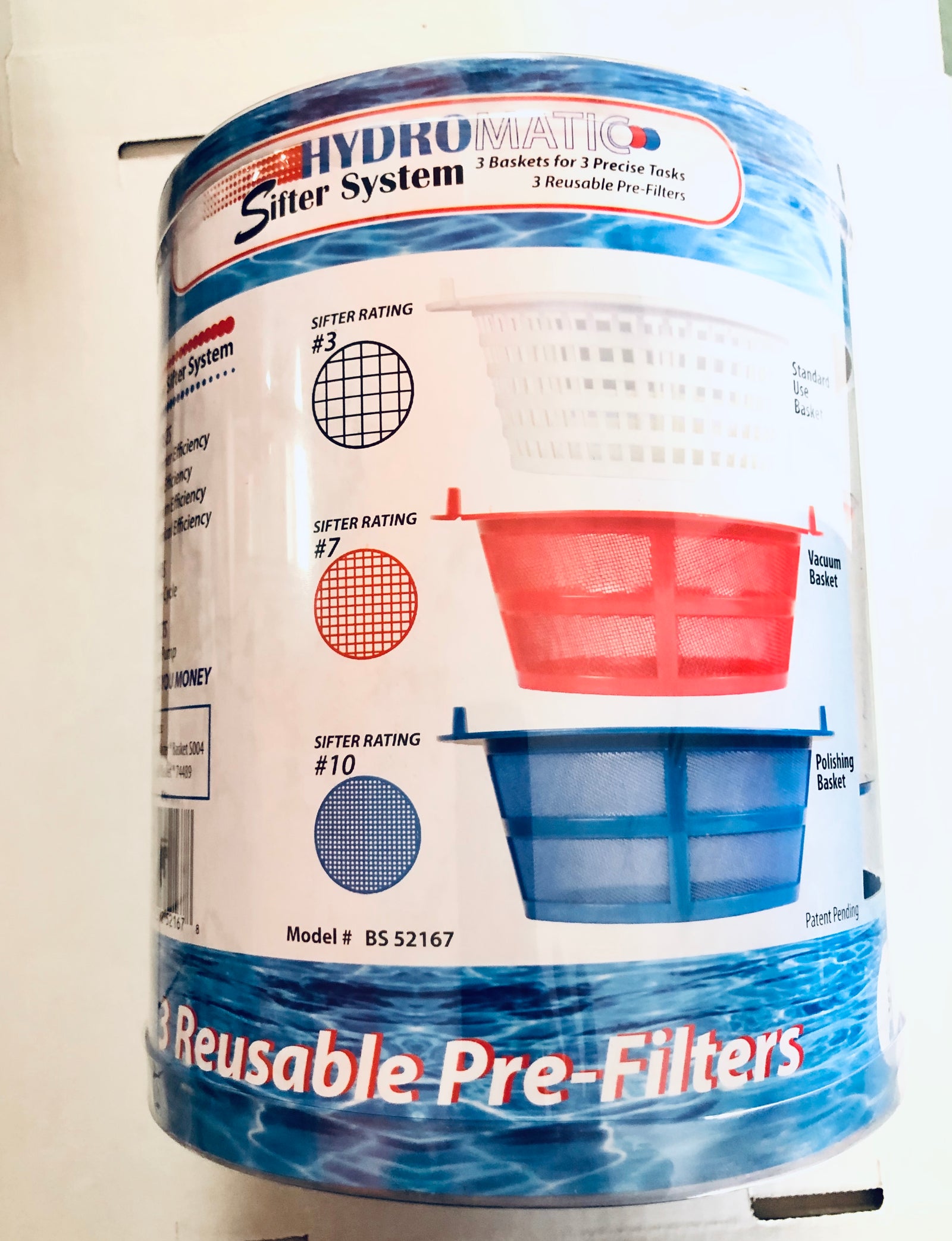 Hydromatic Skimmer Sifter System - Season Master & Blue Seal Basket