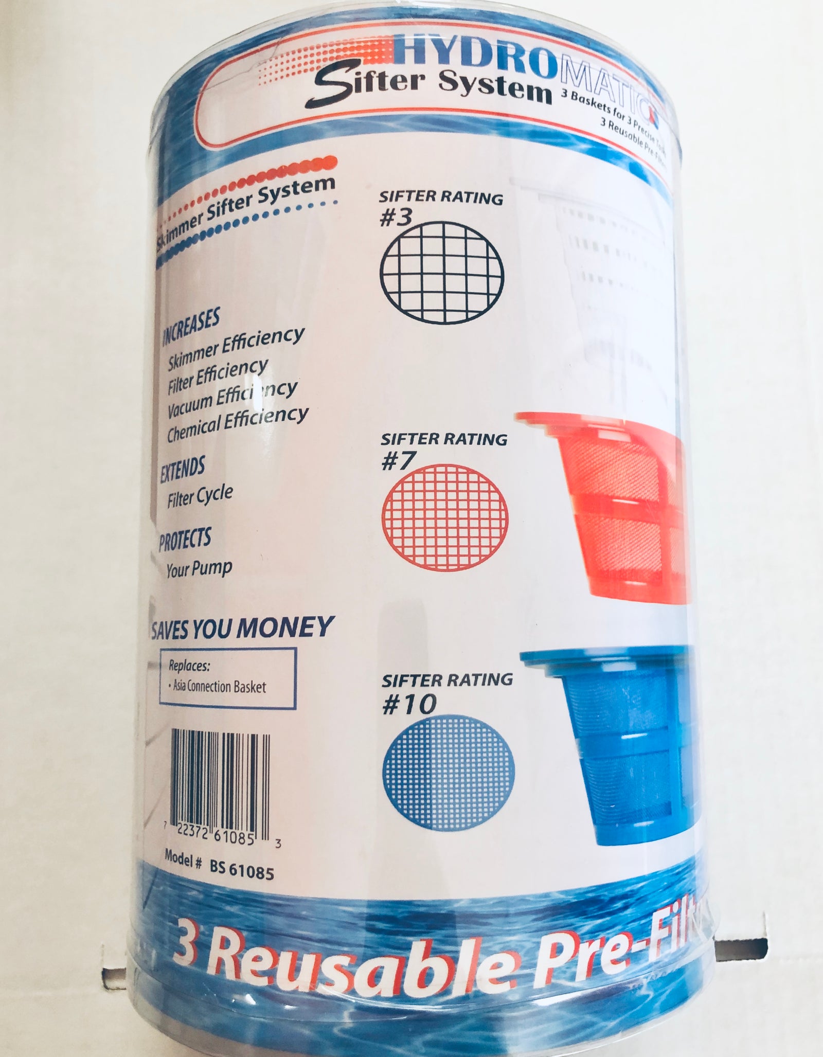 Hydromatic Skimmer Sifter System - Asia Connection Basket