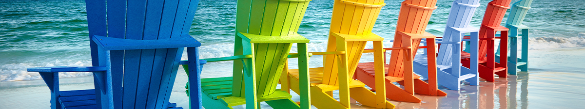 Coastal Adirondack Chairs Aqua only