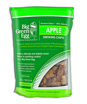 Big Green Egg smoking chips Apple