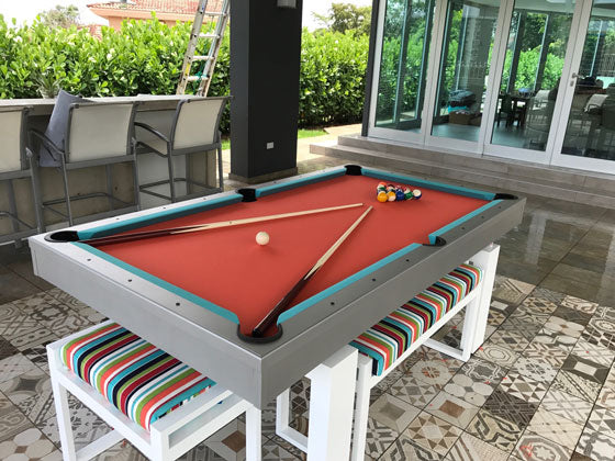Barren 8 Ft Outdoor Pool Table