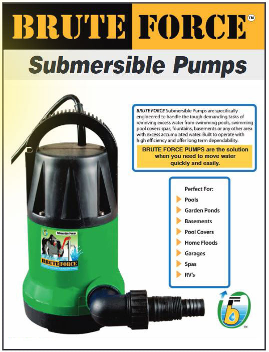 Brute Force 2450 Submersible Pump